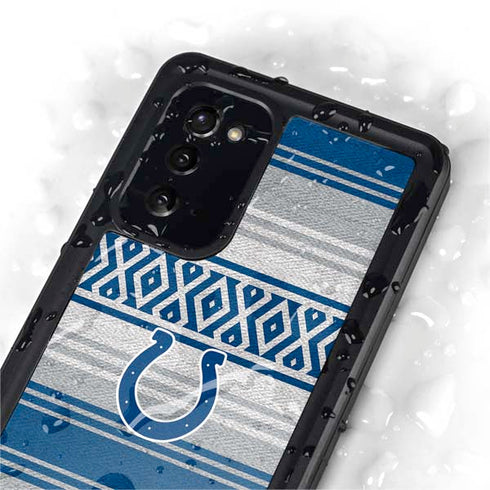 NFL Indianapolis Colts Trailblazer Galaxy Note20 5G Waterproof Case