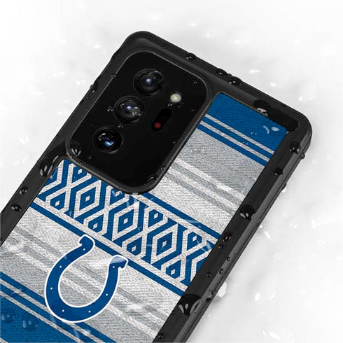 NFL Indianapolis Colts Trailblazer Galaxy Note20 Ultra 5G Waterproof Case