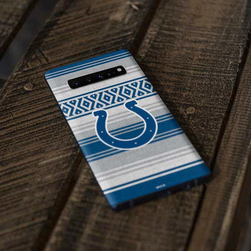 NFL Indianapolis Colts Trailblazer Galaxy S10 Plus Skin