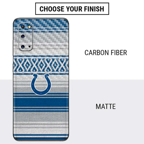 NFL Indianapolis Colts Trailblazer Galaxy S20 Skin