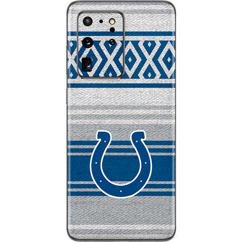 NFL Indianapolis Colts Trailblazer Galaxy S20 Ultra 5G Skin