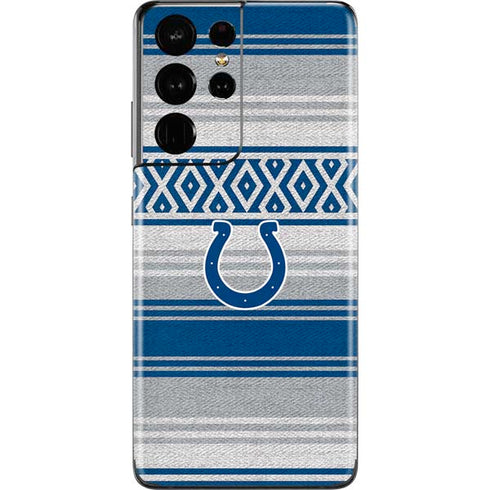NFL Indianapolis Colts Trailblazer Galaxy S21 Ultra 5G Skin