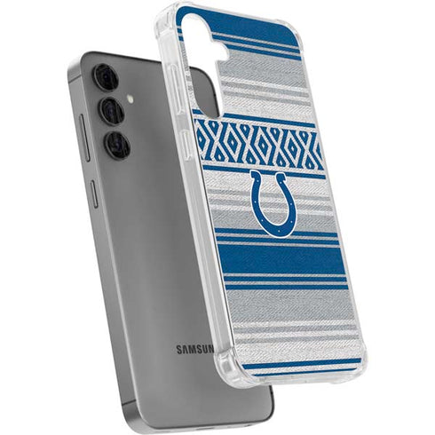 NFL Indianapolis Colts Trailblazer Galaxy S24 Plus Clear Case