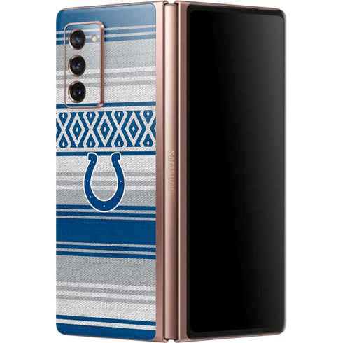 NFL Indianapolis Colts Trailblazer Galaxy Z Fold2 5G Skin