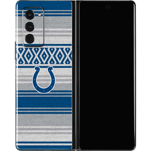 NFL Indianapolis Colts Trailblazer Galaxy Z Fold2 5G Skin