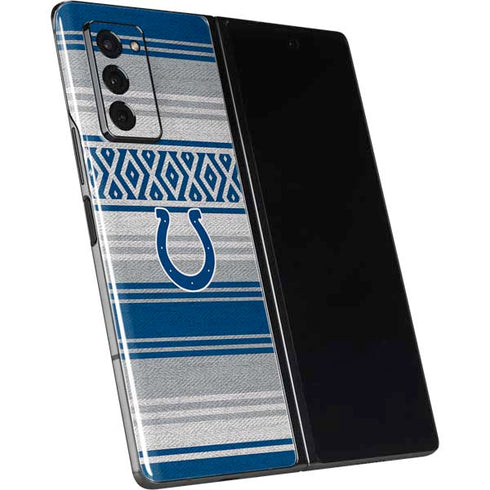 NFL Indianapolis Colts Trailblazer Galaxy Z Fold2 5G Skin