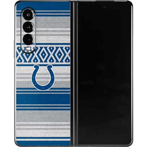 NFL Indianapolis Colts Trailblazer Galaxy Z Fold3 5G Skin