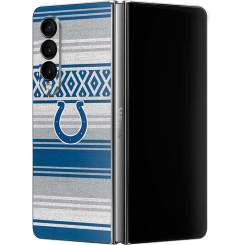 NFL Indianapolis Colts Trailblazer Galaxy Z Fold4 5G Skin
