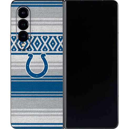 NFL Indianapolis Colts Trailblazer Galaxy Z Fold4 5G Skin
