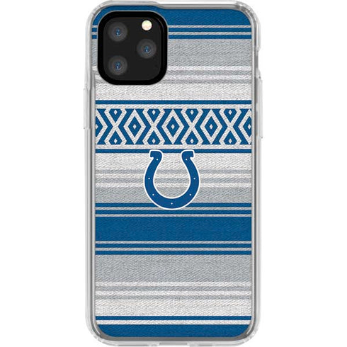 NFL Indianapolis Colts Trailblazer iPhone 11 Pro Clear Case