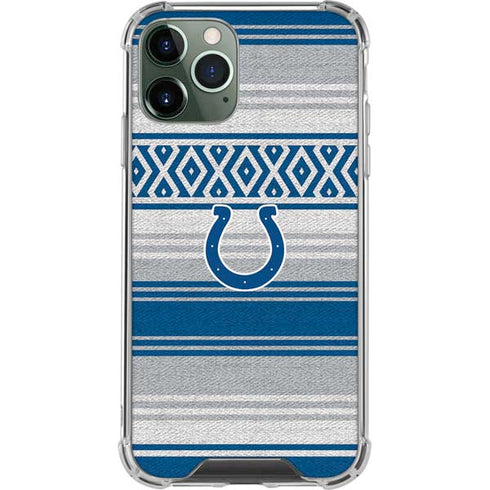 NFL Indianapolis Colts Trailblazer iPhone 11 Pro Max Clear Case