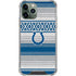 NFL Indianapolis Colts Trailblazer iPhone 11 Pro Max Clear Case
