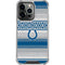 NFL Indianapolis Colts Trailblazer iPhone 14 Pro Clear Case