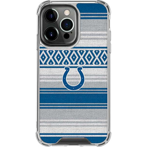 NFL Indianapolis Colts Trailblazer iPhone 15 Pro Clear Case