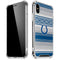 NFL Indianapolis Colts Trailblazer iPhone XS Max Clear Case