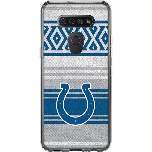 NFL Indianapolis Colts Trailblazer LG K51/Q51 Clear Case