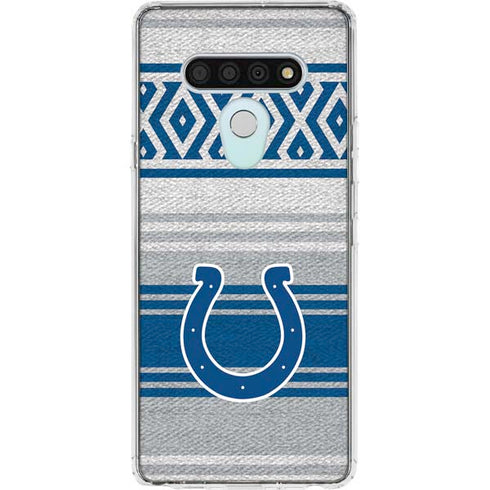 NFL Indianapolis Colts Trailblazer LG Stylo 6 Clear Case