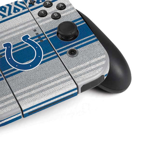 NFL Indianapolis Colts Trailblazer Nintendo Switch OLED (2021) Skin
