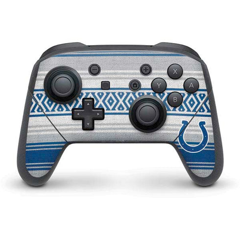 NFL Indianapolis Colts Trailblazer Nintendo Switch Pro Controller Skin