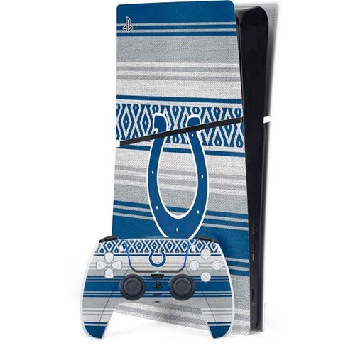 NFL Indianapolis Colts Trailblazer PS5 Slim Digital Edition Bundle Skin