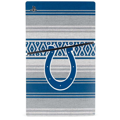 NFL Indianapolis Colts Trailblazer PS5 Slim Digital Edition Console Skin