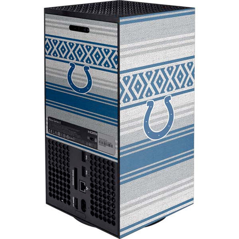 NFL Indianapolis Colts Trailblazer Xbox Series X Console Skin
