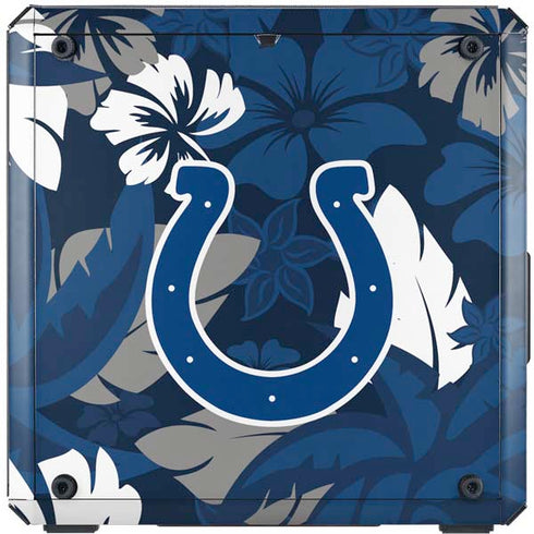 NFL Indianapolis Colts Tropical Print Cooler Master MasterBox Q300L Mini Tower Skin