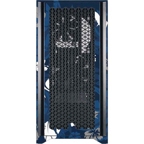 NFL Indianapolis Colts Tropical Print Corsair 4000D Tempered Glass Mid-Tower ATX Case Skin