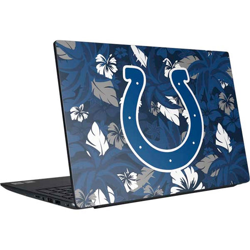 NFL Indianapolis Colts Tropical Print Dell Vostro Skin