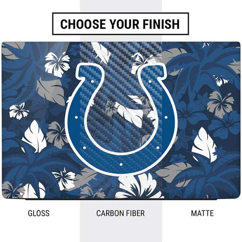NFL Indianapolis Colts Tropical Print Dell Vostro Skin