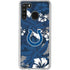 NFL Indianapolis Colts Tropical Print Galaxy A21 Clear Case