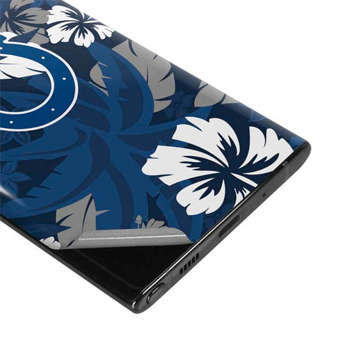 NFL Indianapolis Colts Tropical Print Galaxy Note 10 Skin