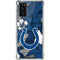 NFL Indianapolis Colts Tropical Print Galaxy Note20 5G Clear Case