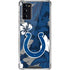 NFL Indianapolis Colts Tropical Print Galaxy Note20 5G Clear Case