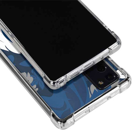 NFL Indianapolis Colts Tropical Print Galaxy Note20 5G Clear Case