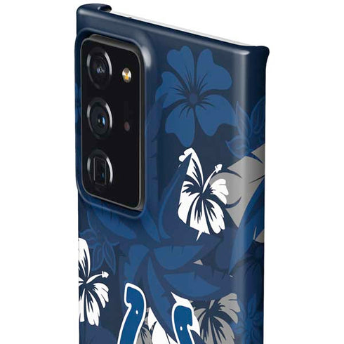 NFL Indianapolis Colts Tropical Print Galaxy Note20 Ultra 5G Lite Case
