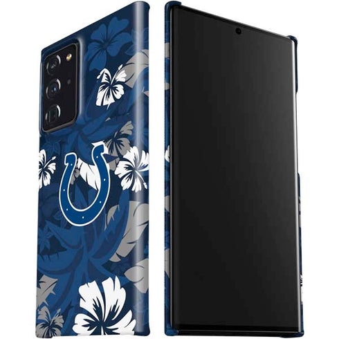 NFL Indianapolis Colts Tropical Print Galaxy Note20 Ultra 5G Lite Case