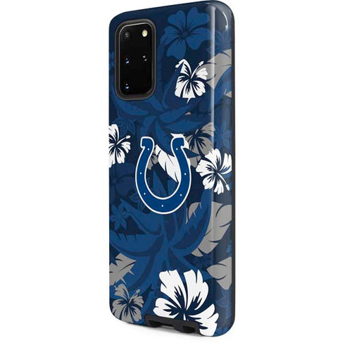 NFL Indianapolis Colts Tropical Print Galaxy S20 Plus Pro Case
