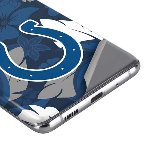 NFL Indianapolis Colts Tropical Print Galaxy S20 Ultra 5G Skin