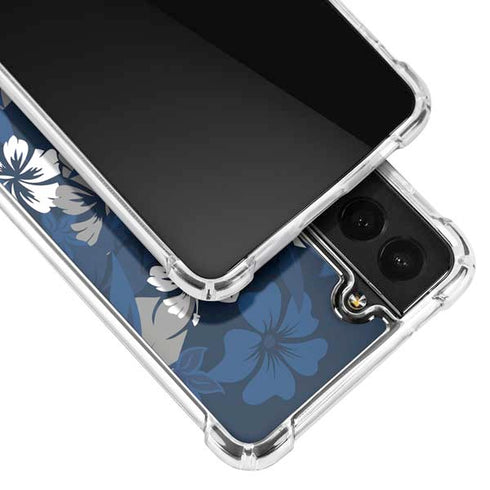 NFL Indianapolis Colts Tropical Print Galaxy S21 Plus 5G Clear Case