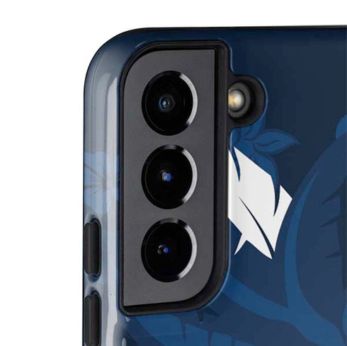 NFL Indianapolis Colts Tropical Print Galaxy S22 Pro Case