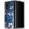 NFL Indianapolis Colts Tropical Print Galaxy Z Fold4 5G Clear Case