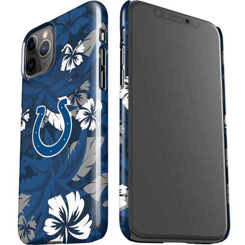 NFL Indianapolis Colts Tropical Print iPhone 11 Pro Lite Case
