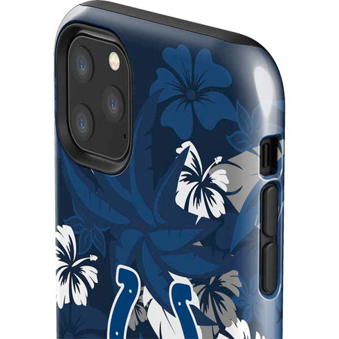 NFL Indianapolis Colts Tropical Print iPhone 11 Pro Max Impact Case