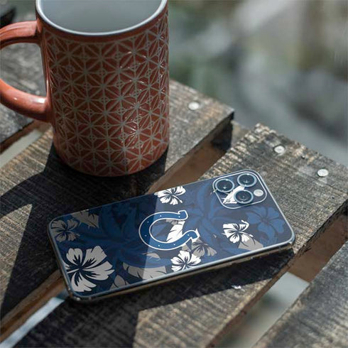 NFL Indianapolis Colts Tropical Print iPhone 11 Pro Skin