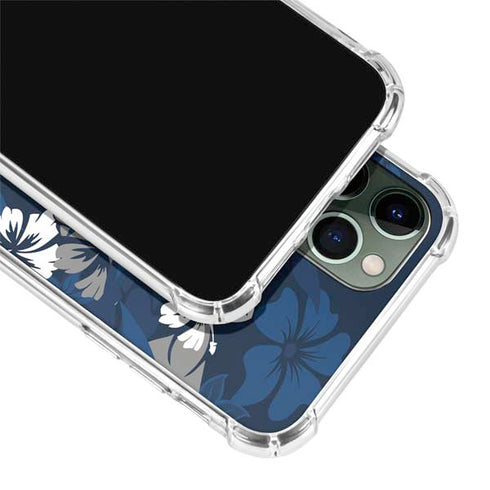 NFL Indianapolis Colts Tropical Print iPhone 12 Pro Clear Case