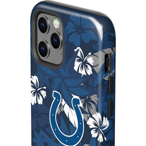 NFL Indianapolis Colts Tropical Print iPhone 12 Pro Max Impact Case