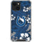 NFL Indianapolis Colts Tropical Print iPhone 13 Clear Case