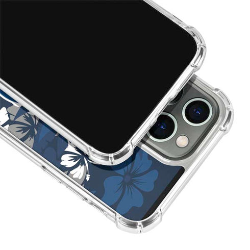 NFL Indianapolis Colts Tropical Print iPhone 15 Pro Max Clear Case