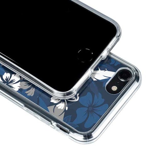 NFL Indianapolis Colts Tropical Print iPhone SE (2nd & 3rd Gen) Clear Case